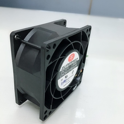 Yüksek Hızlı Fırçasız Bilgisayar Soğutma Fanı 1700-3600RPM Bilyalı / Kovanlı Rulman