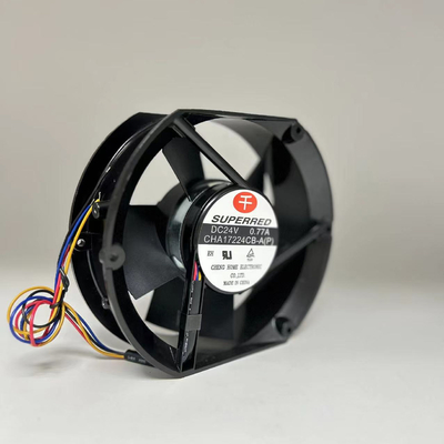 Plastik PBT 94V0 Çerçeve DC Soğutma Fanı 1700-3600 RPM 150g Ağırlık