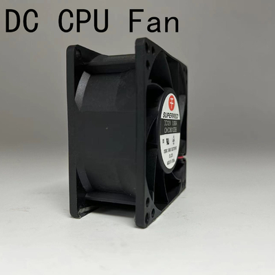 Plastik PBT DC Bilgisayar Ventilatörü 0.2A 60x60x10mm CPU Soğutma Ventilatörü