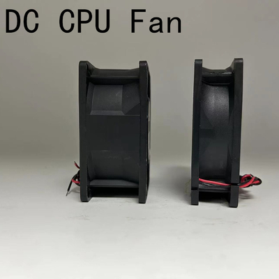 Siyah CPU DC Fan 120x120x38mm Plastik PBT 94V0 Çerçeve 35000 Saat