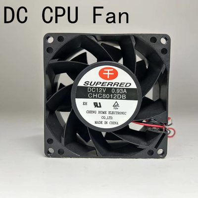 Plastik PBT CPU DC Fan Ball Bearing / Sleeve Bearing 2.4W CPU Soğutma Fanı