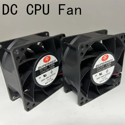 2.4W DC CPU Fan Plastik PBT 94V0 Çerçeve Sessiz Çalışma 26g/7.5g vb.