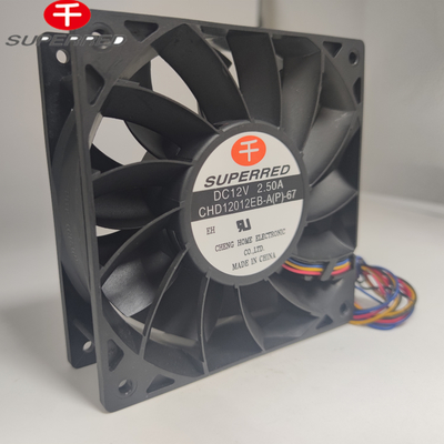 Sinyal çıkışı ve AWG26 kurşun telli 12V DC CPU fanı