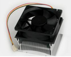 Yüksek Performanslı ve Güvenilir 12V DC CPU Fan Plastik PBT 94V0 Çerçeve