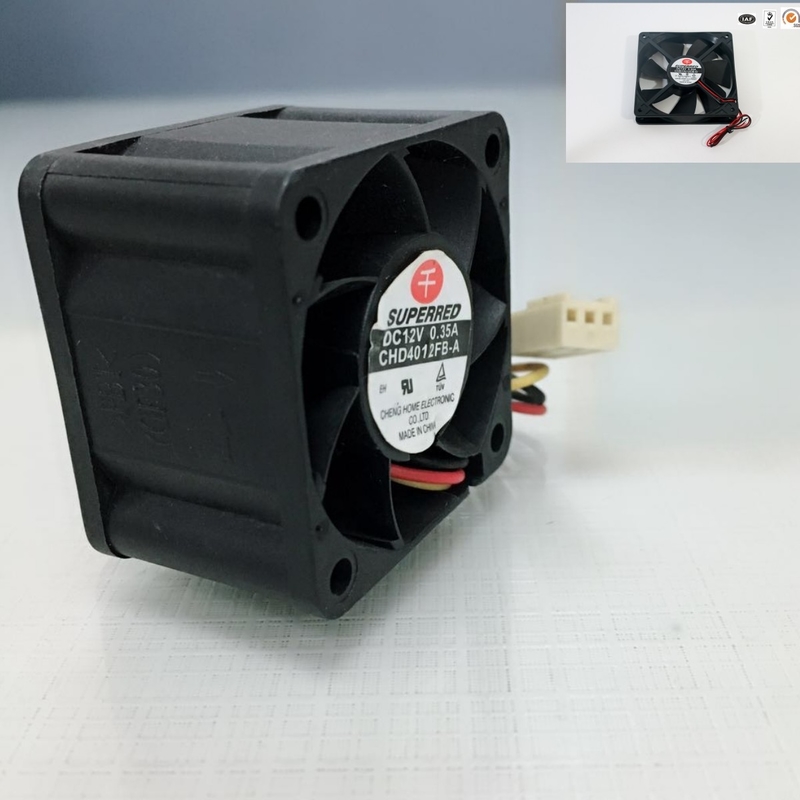 2.4W DC Soğutma Fanı Bilyalı Rulman / 3 Pimli Konnektörlü Kovanlı Rulman