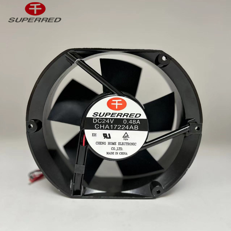 Sinyal çıkışı 3-Pin bağlantısı ve kolay montajlı DC soğutma fanı