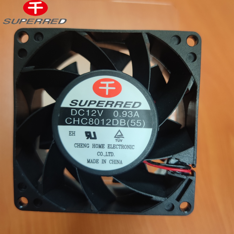 Plastik PBT DC CPU Fan Seçeneği Verimli Soğutma İçin 45 CFM Hava Akışıyla