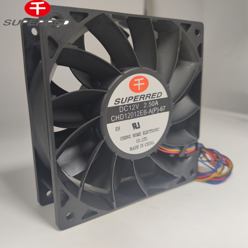 Sinyal çıkışı ve AWG26 kurşun telli 12V DC CPU fanı